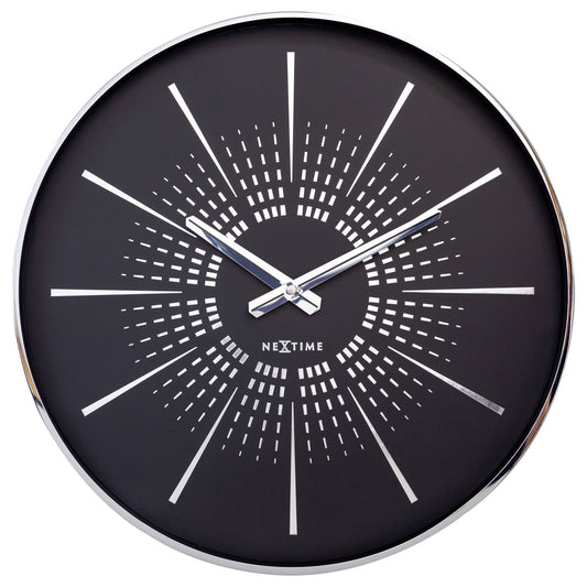 Wandklok 40 cm - Stil - Metaal - "Excentric"