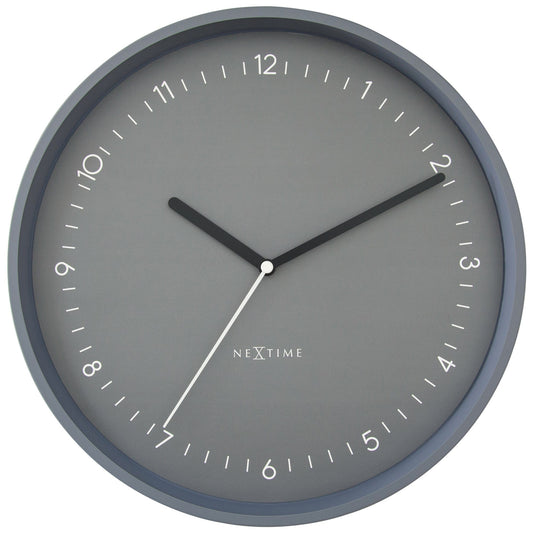 Wandklok 30 cm - Stil - Aluminium - "Berlijn"
