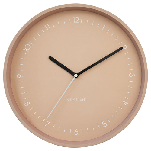 Wandklok 30 cm - Stil - Aluminium - "Berlijn"