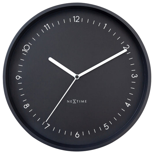 Wandklok 30 cm - Stil - Aluminium - "Berlijn"
