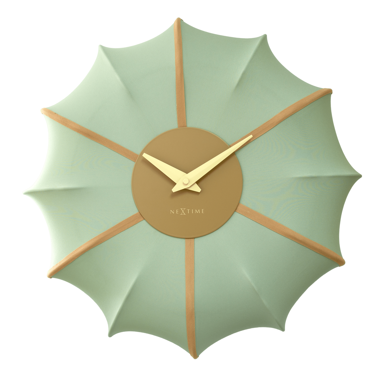 Wandklok 50 cm - Stil - Stof/Metaal - NeXtime 'Ultimo'