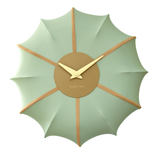 Wandklok 50 cm - Stil - Stof/Metaal - NeXtime 'Ultimo'