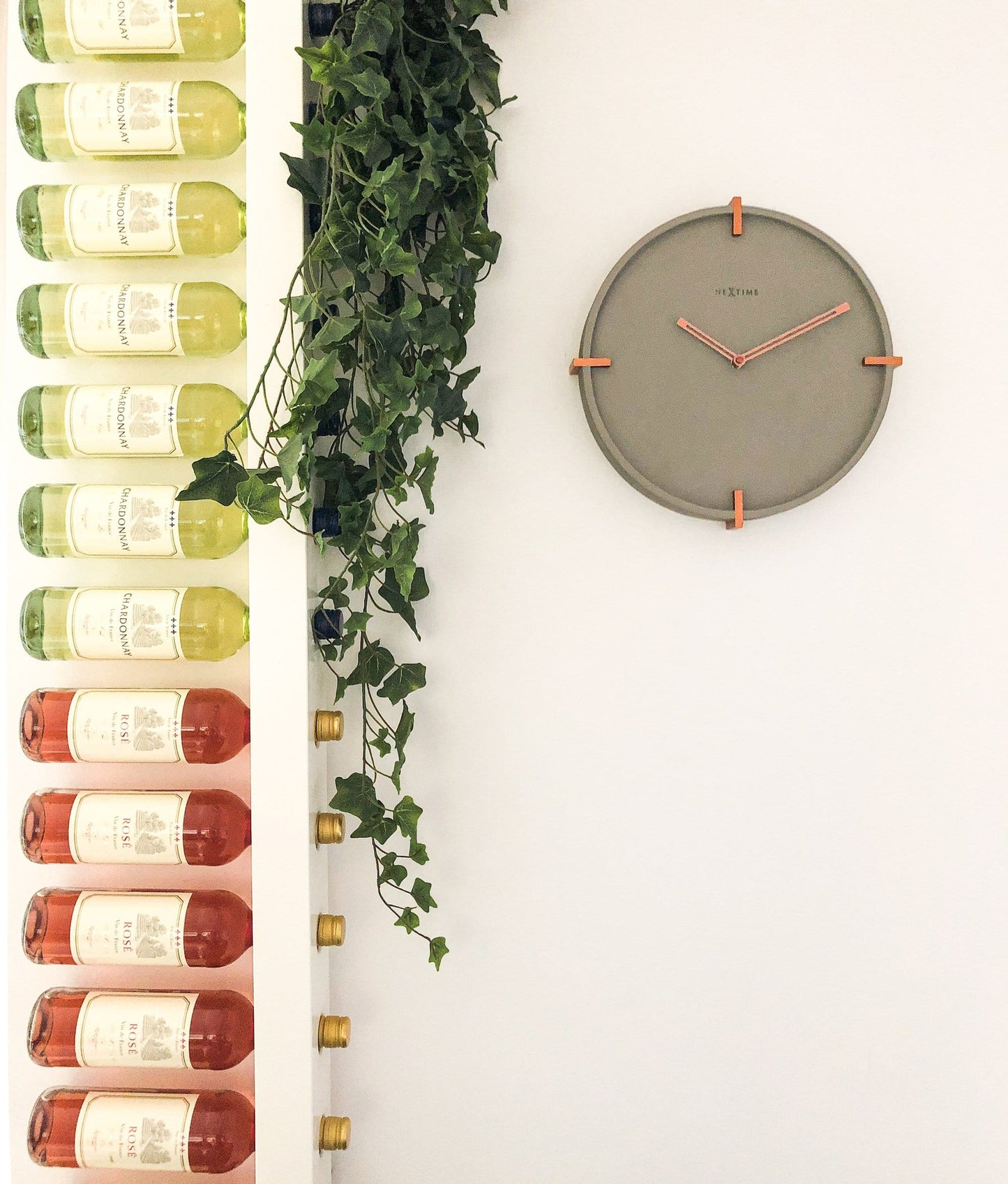 Wandklok - 32 cm - Beton - 'Mohawk Wall'