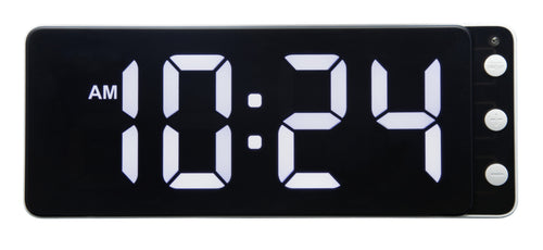 Tafel-/Wandklok 27,2x10,8x3cm - LED - ABS - NeXtime 'Digitale klok'