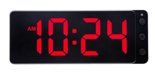 Tafel-/Wandklok 27,2x10,8x3cm - LED - ABS - NeXtime 'Digitale klok'