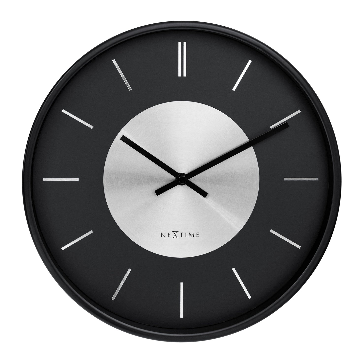Wandklok 25 cm-stil-metaal-NeXtime 'Retro II'