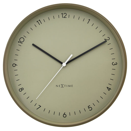 Wandklok 40 cm - Stil - Metaal - NeXtime 'Berlin L'