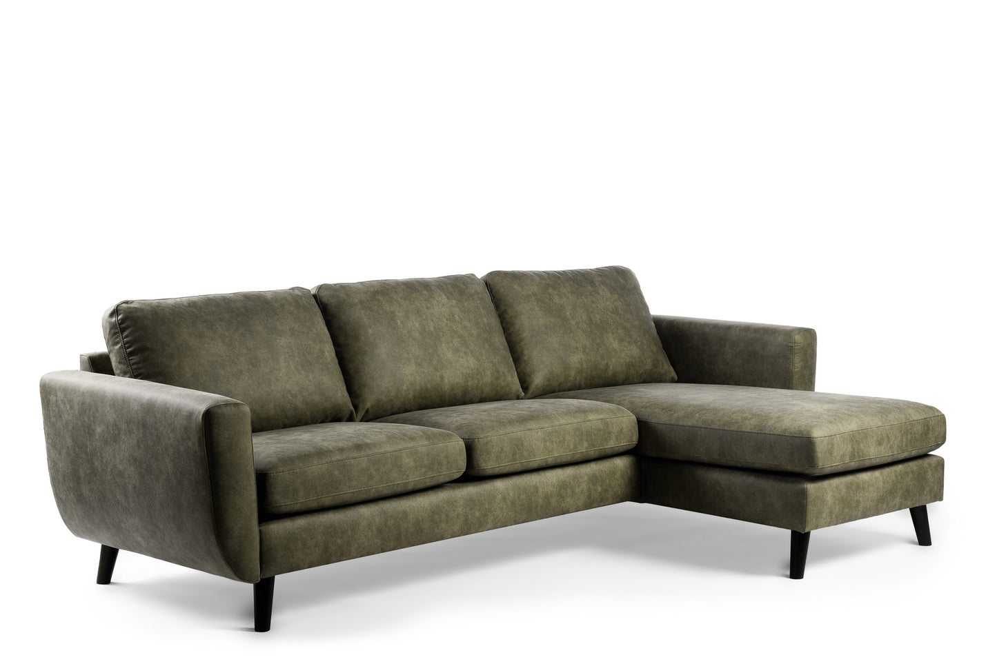 3-zitsbank CL L+R, stof Savannah S156 groen