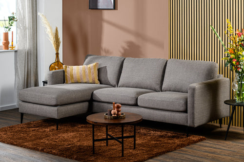 3-zitsbank CL L+R, stof Woven, W520 taupe