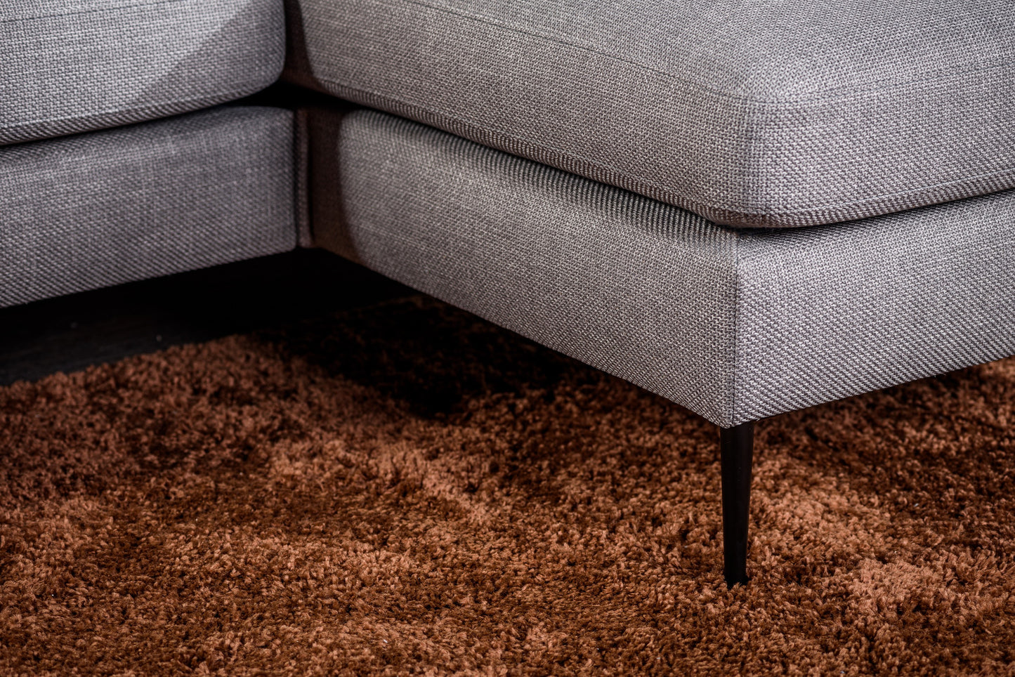3-zitsbank CL L+R, stof Woven, W520 taupe