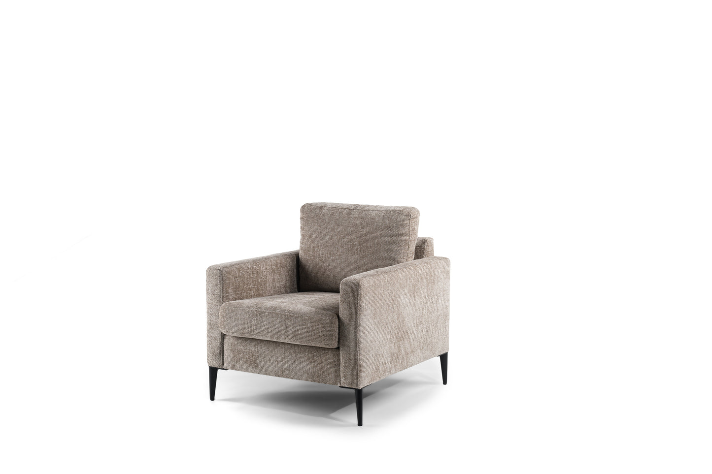 1-zitsfauteuil, stof Elite, E720 champagne