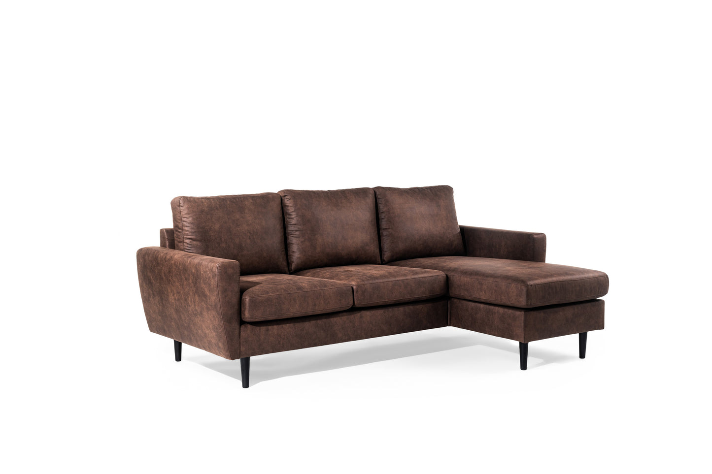 3-zitsbank CL links en rechts, stof Savannah, S430 bruin