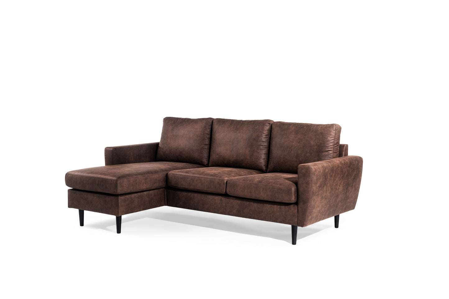 3-zitsbank CL links en rechts, stof Savannah, S430 bruin