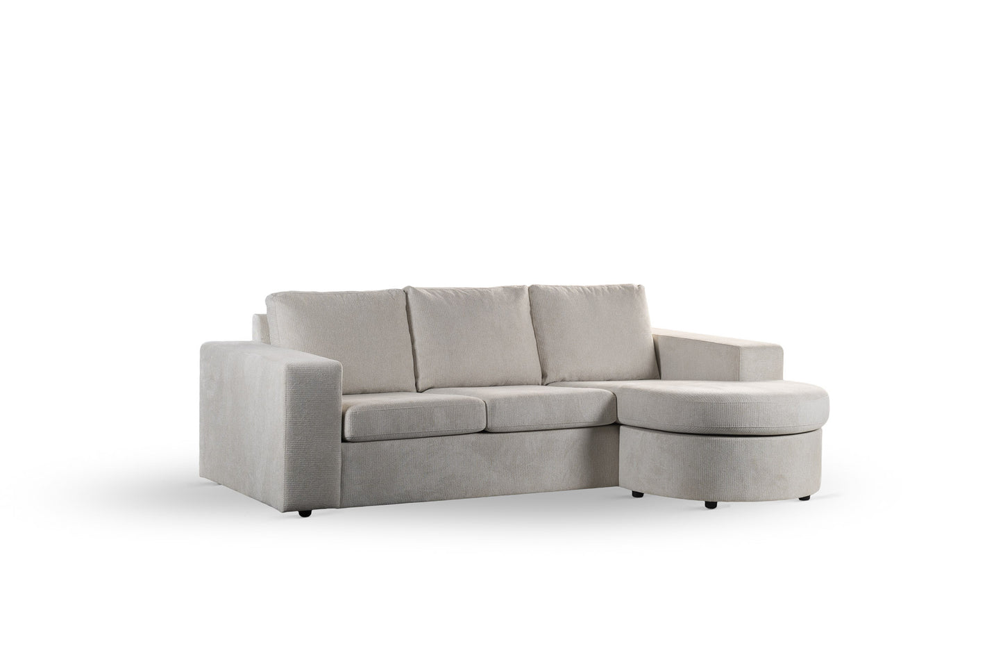 3-zitsbank CL L+R, stof Lord 22, E460 beige