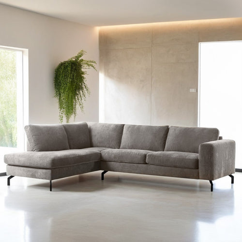 3-zits hoek links, stof Perfect Harmony 04, R720 champagne