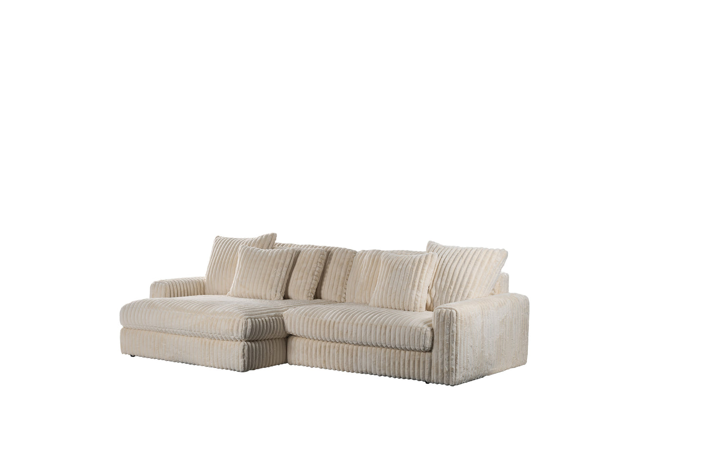 3-zitsbank CL L+R, stof Vito 23, D460 beige