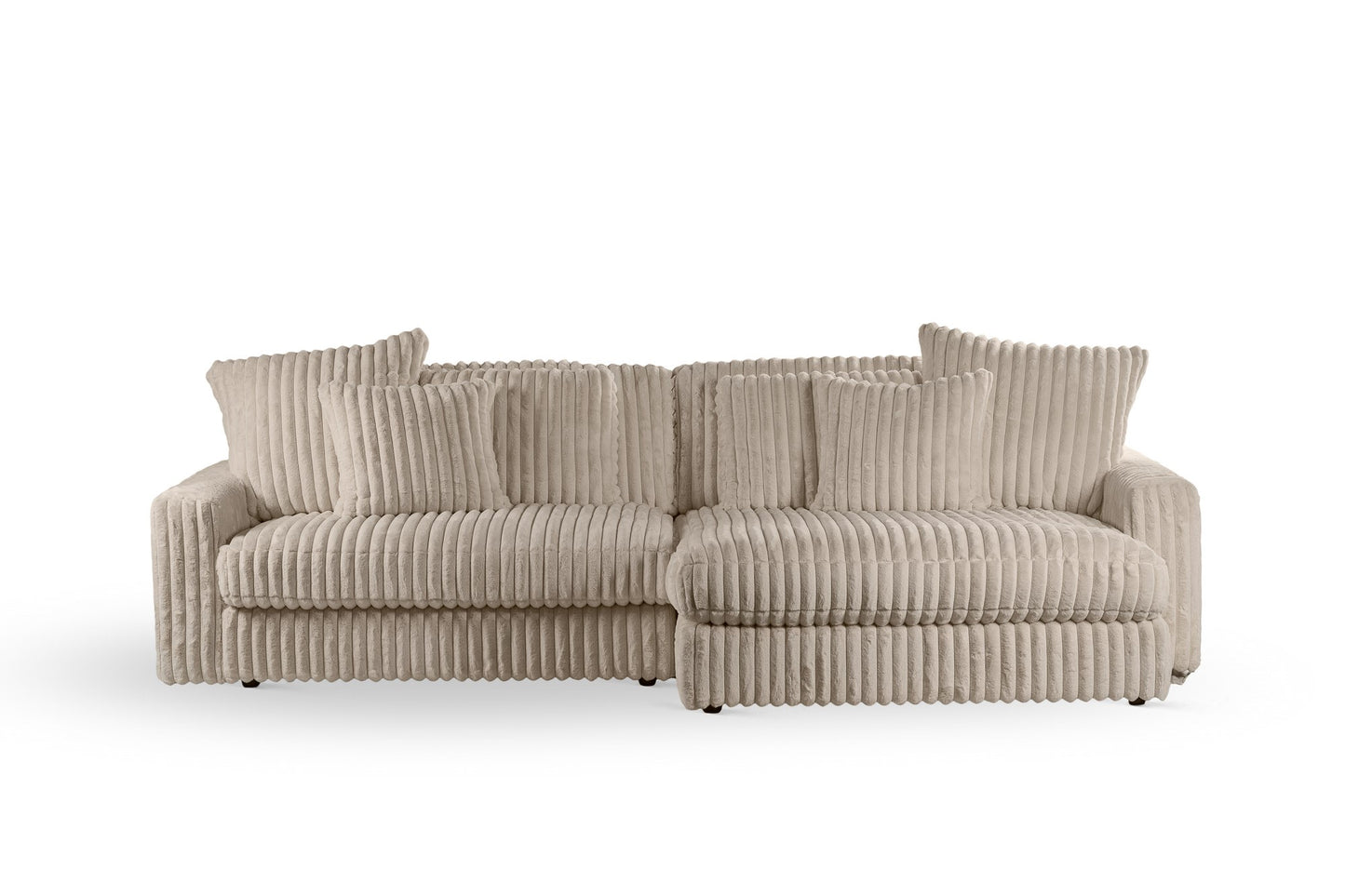 3-zitsbank CL L+R, stof Vito 23, D460 beige