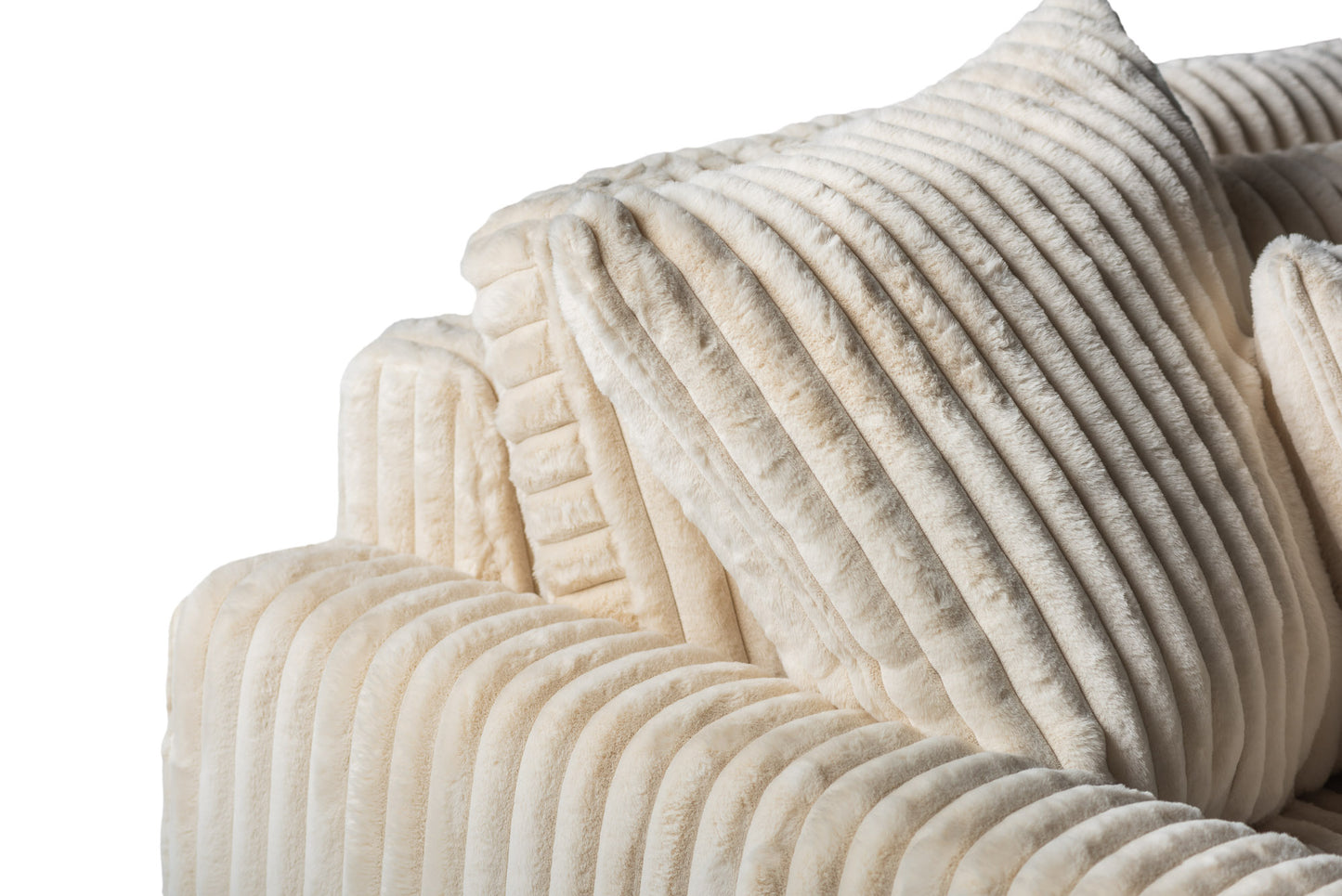 3-zitsbank CL L+R, stof Vito 23, D460 beige