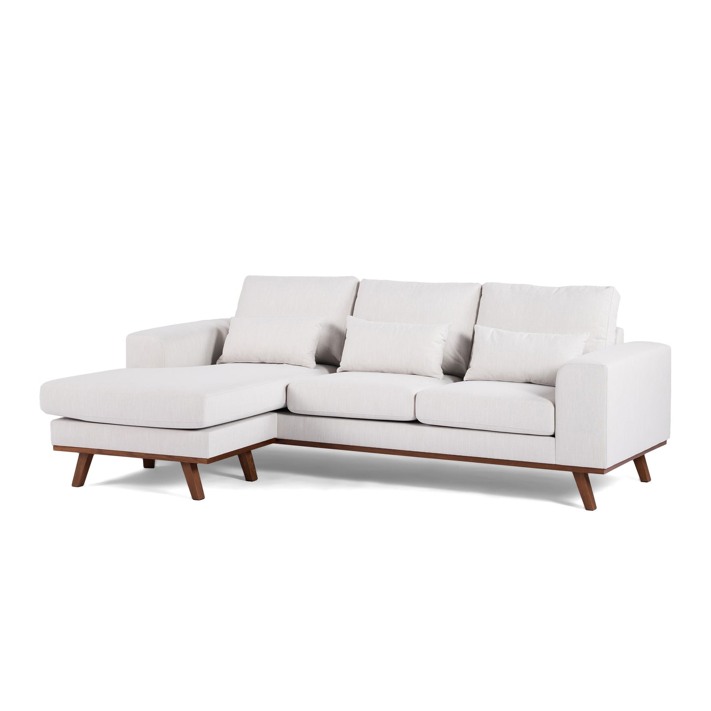 Japandi, 3-zitsbank CL L+R, stof Grande 03, G460 beige