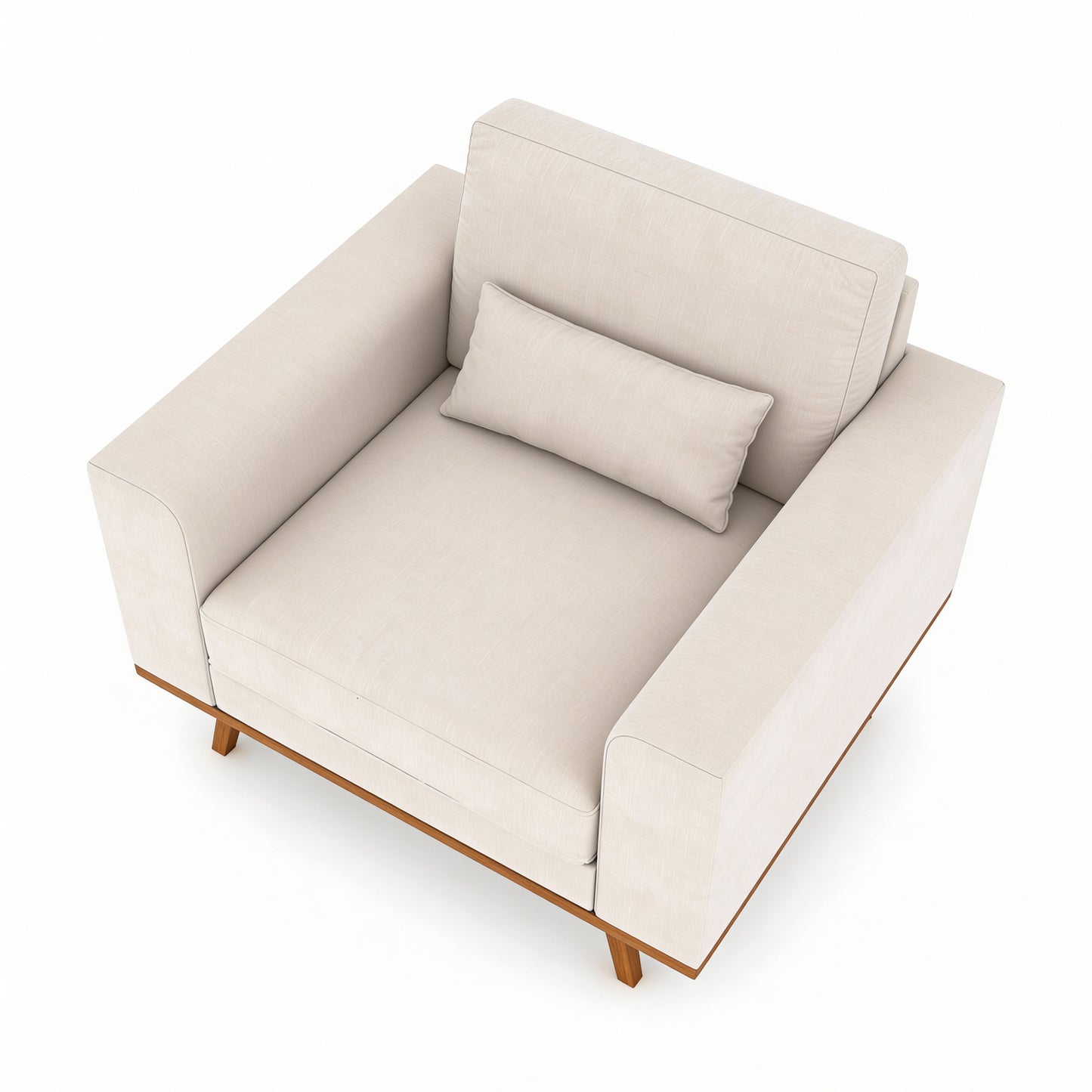 Japandi, 1-zitsfauteuil, stof Grande 03, G460 beige