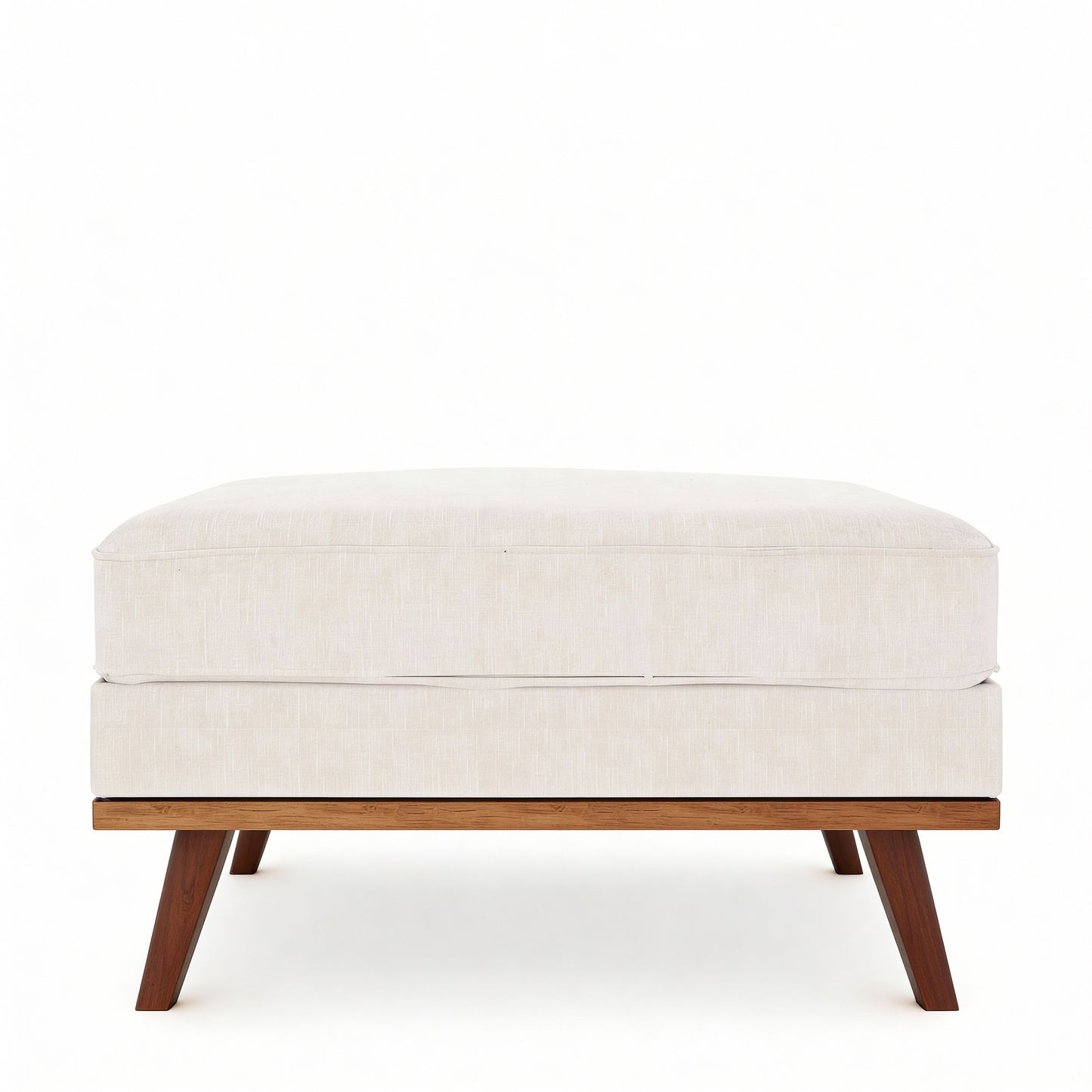 Japandi poef, stof Melva 02, M460 beige