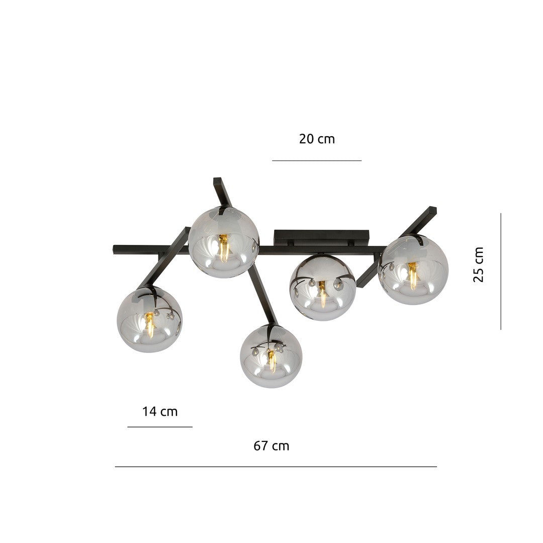 SMART 5 ZWART/GRAFIET