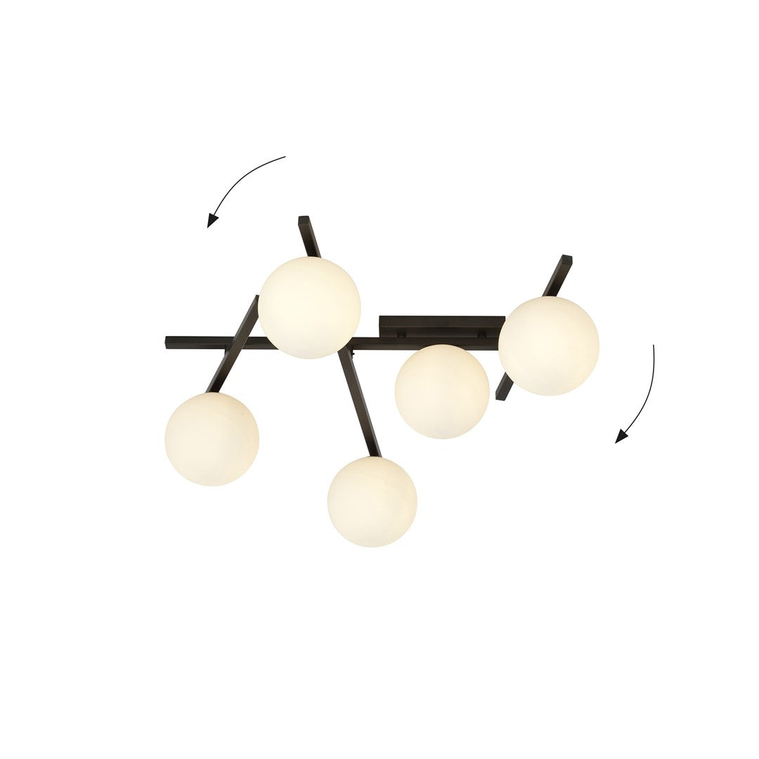 SMART 5 ZWART/OPAL