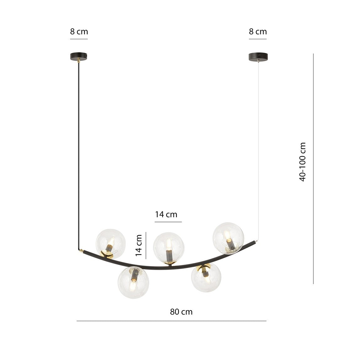 RITZ 5 BL TRANSPARANT