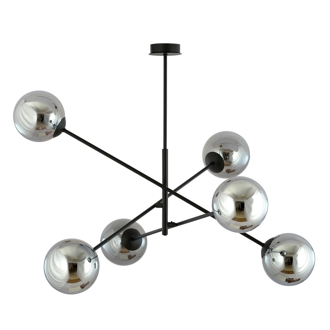 LINEAR 6 ZWART/GRAFIET