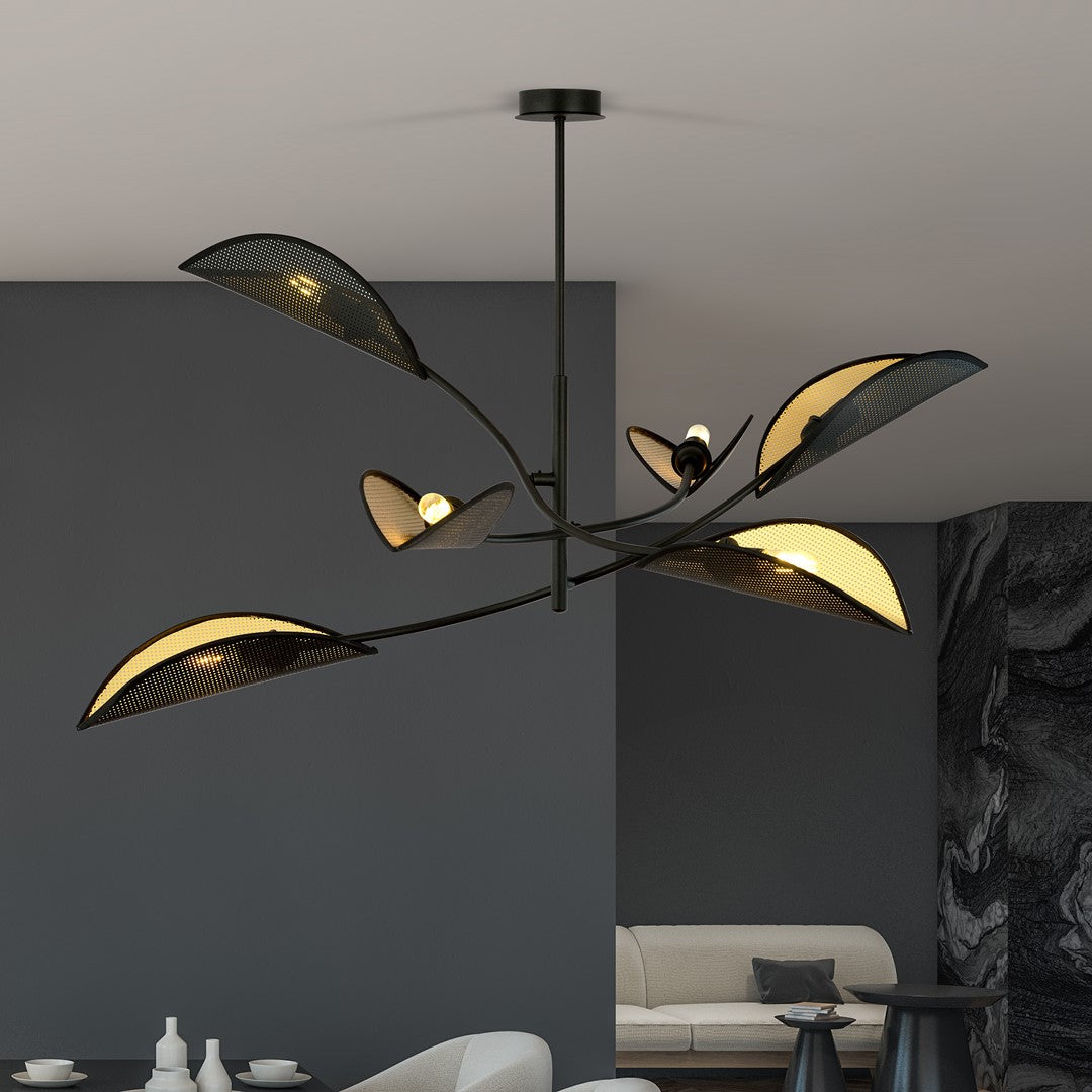 LOTUS 6 ZWART/GOUD
