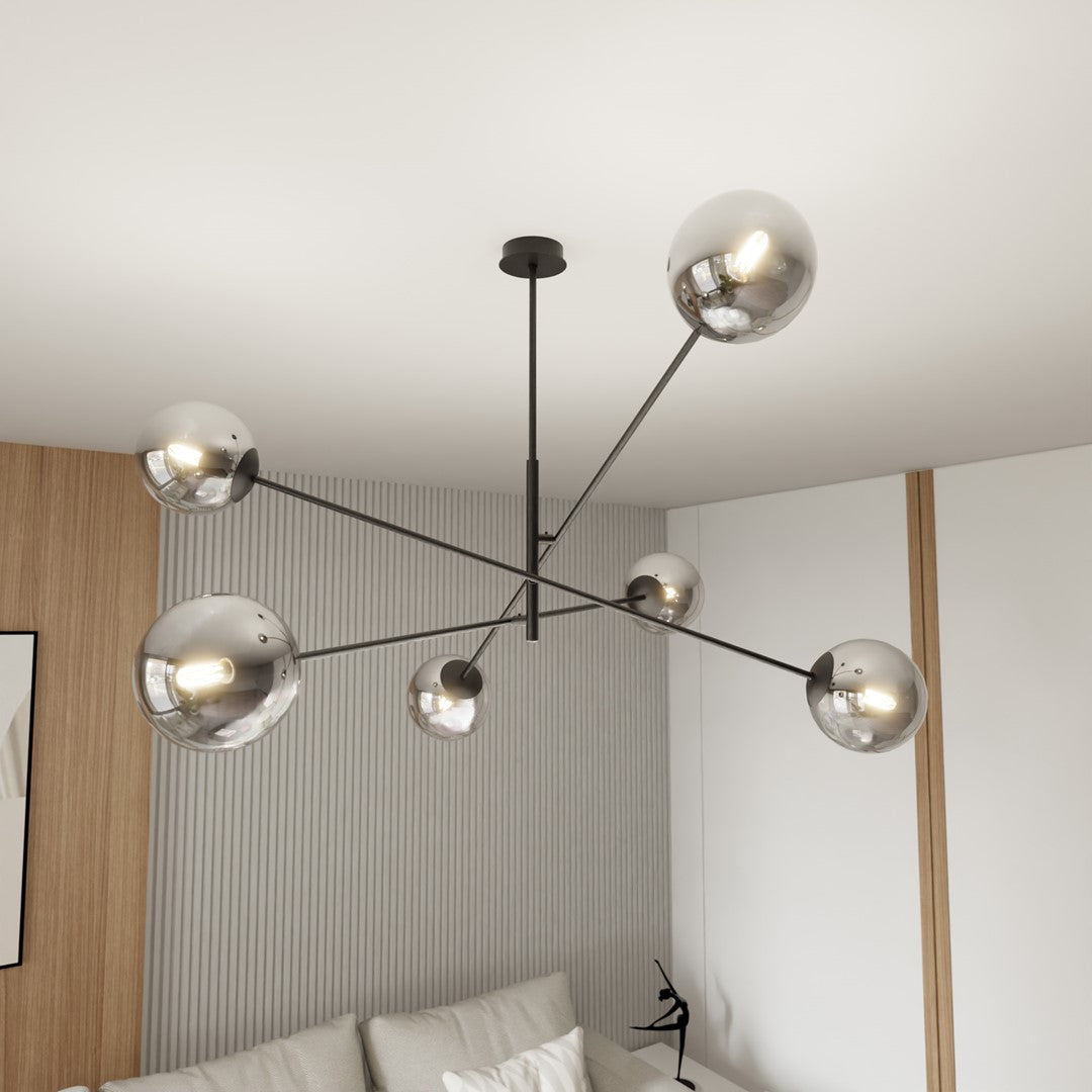 LINEAR 6 ZWART/GRAFIET
