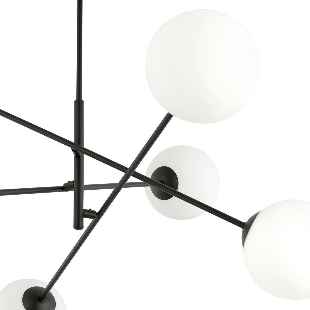 LINEAR 6 ZWART/OPAAL