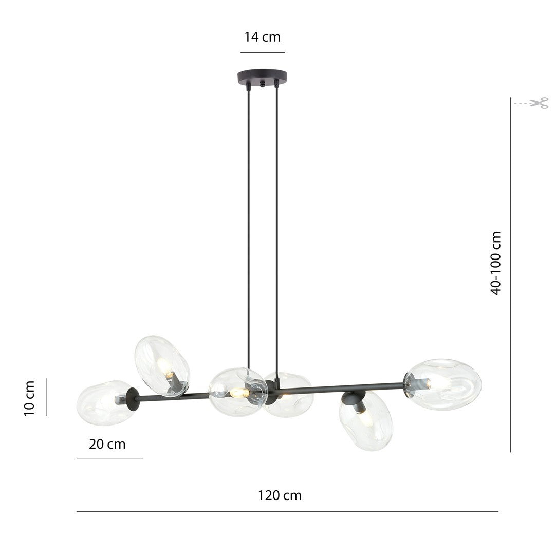 PANDORA 6 BL TRANSPARANT