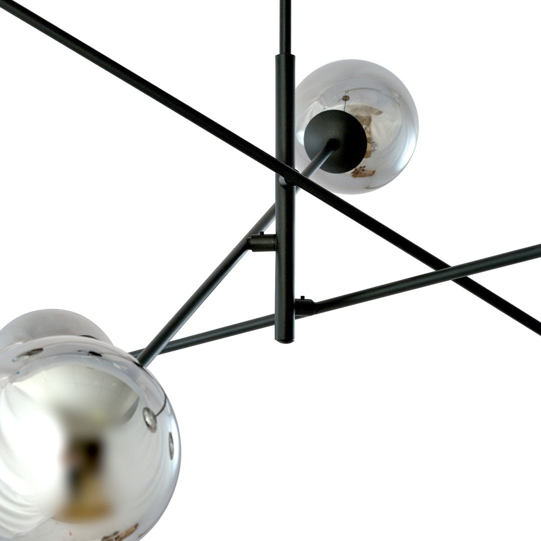 LINEAR 6 ZWART/GRAFIET