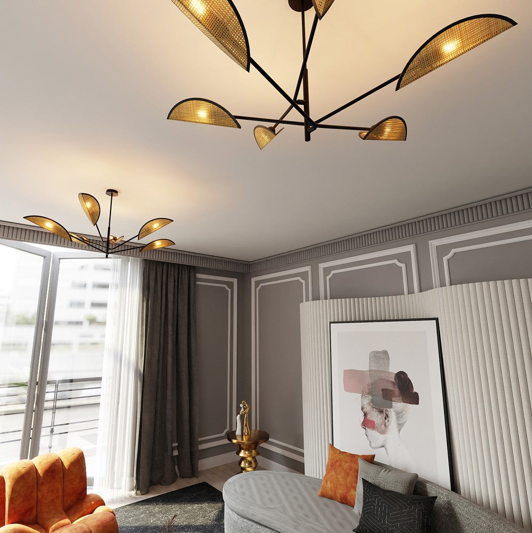 VENE 6 ZWART/ROTAN