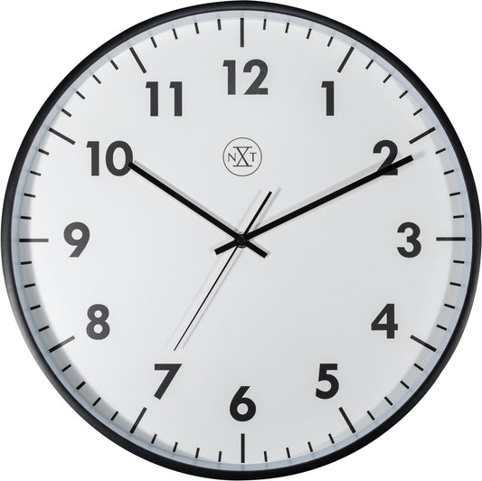Wandklok - 40 cm - Kunststof - 'Nieuw'