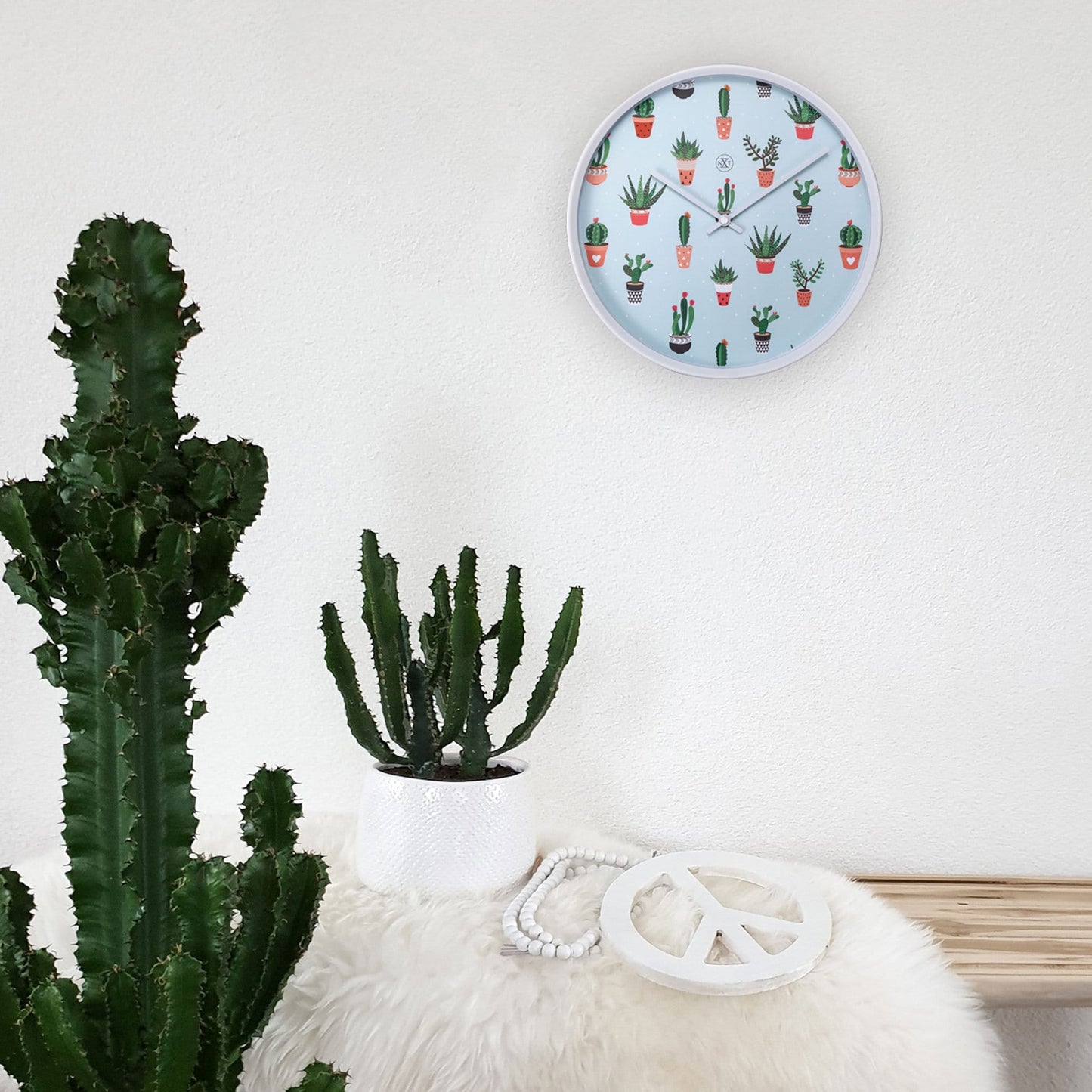 30 cm - Kunststof - 'Cactus'
