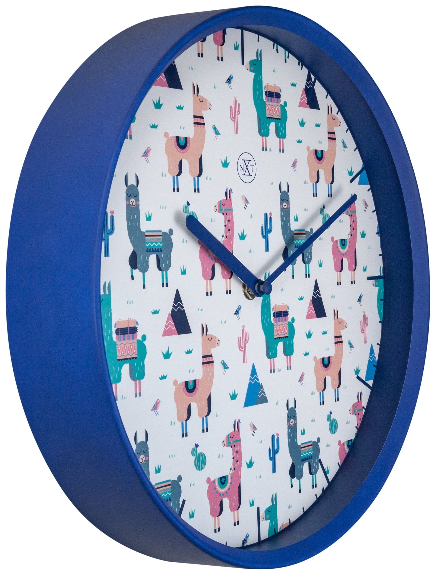 Wandklok - 30 cm - Plastic - 'Alpaca'