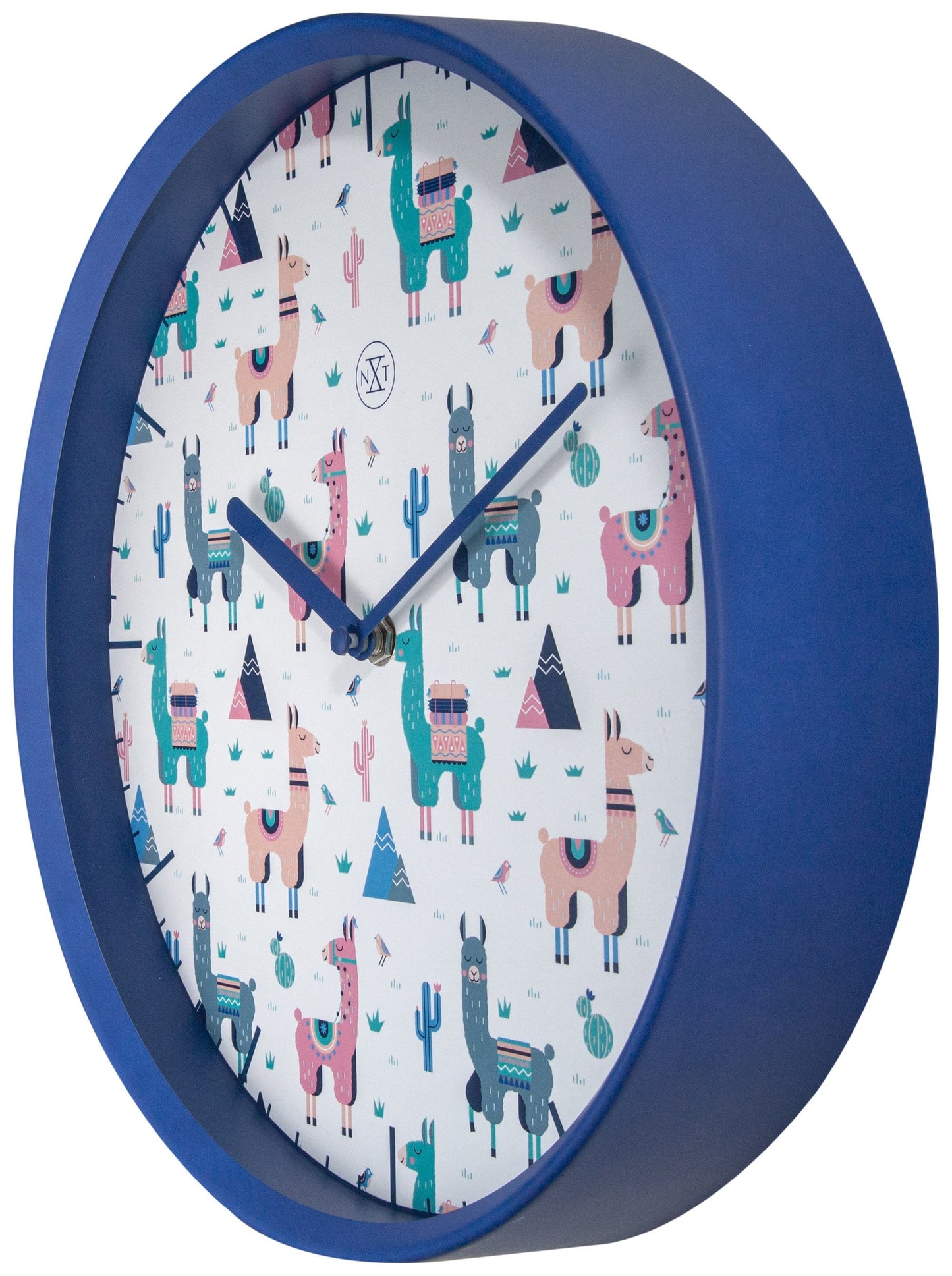 Wandklok - 30 cm - Plastic - 'Alpaca'