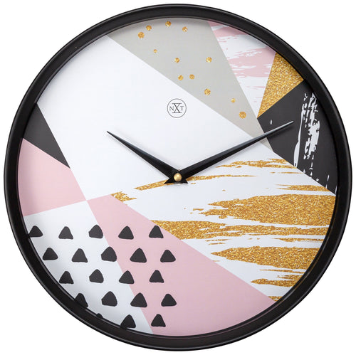 Wandklok - 30 cm - kunststof - 'Grace'