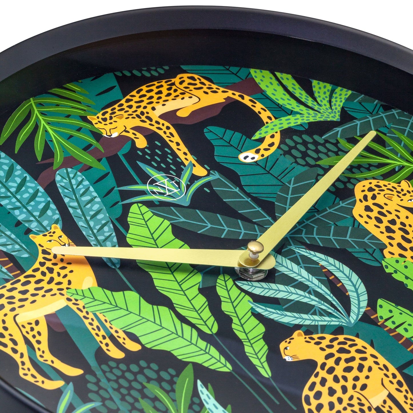 Wandklok - 30 cm - kunststof - 'Urban Jungle'