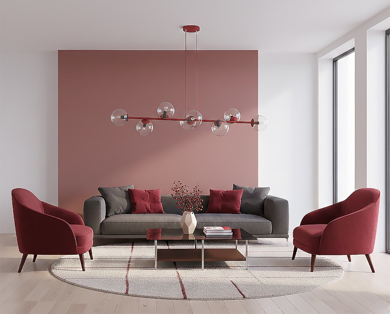 MAGNUS 8 BORDEAUX TRANSPARANT