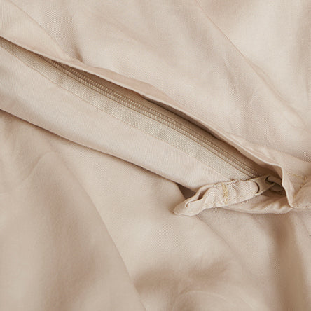 Coco & Cici - Kinderen - TENCEL Twill Dekbedovertrek Beige -