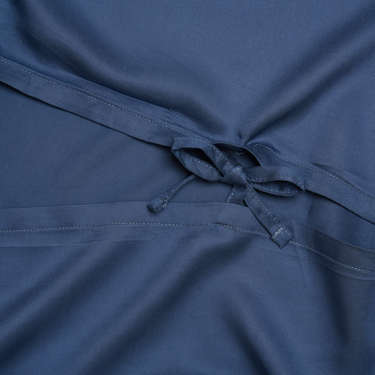 Coco & Cici - TENCEL Twill dekbedovertrek donkerblauw | +2 kussenslopen 60x70