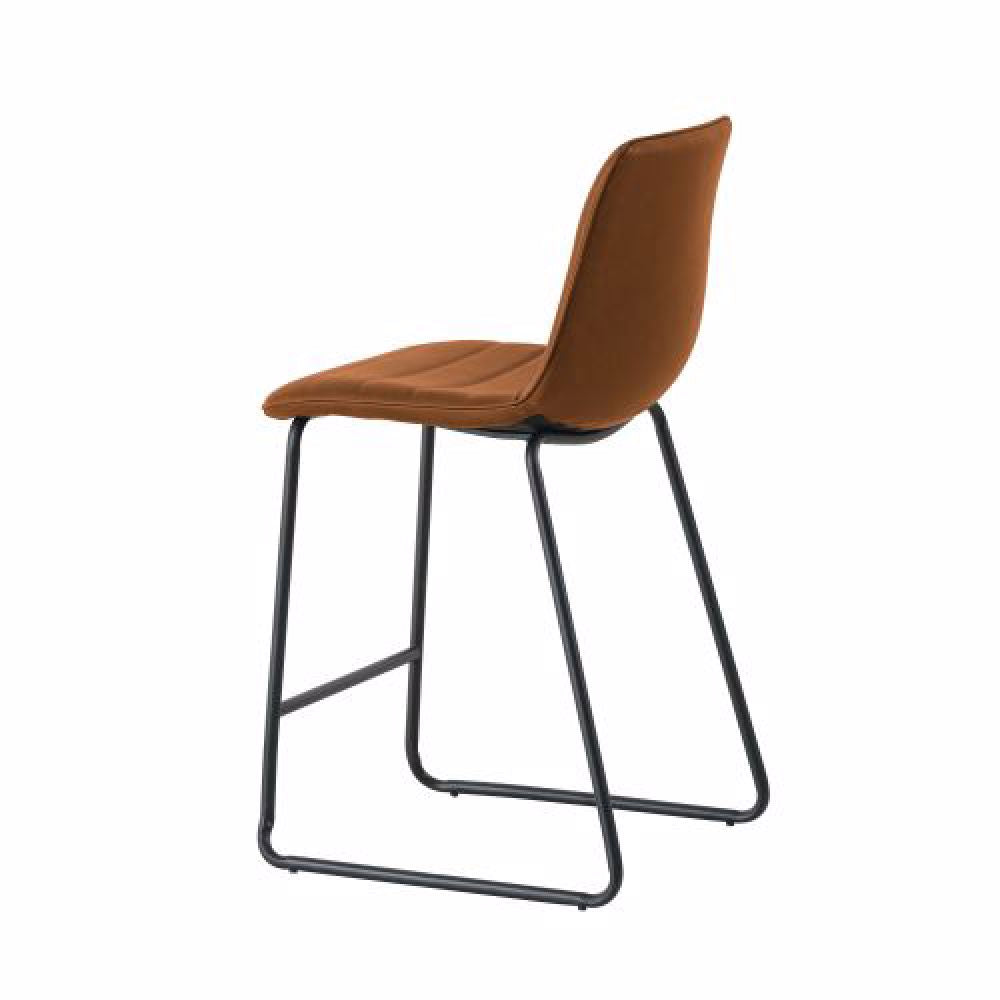 Barkruk Milan cognac