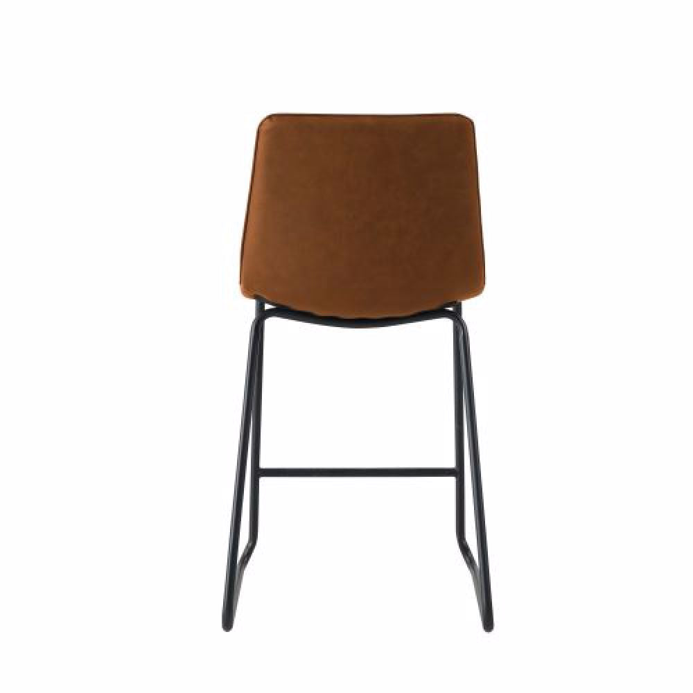 Barkruk Milan cognac