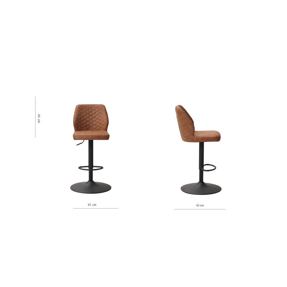 Barkruk Grayson cognac