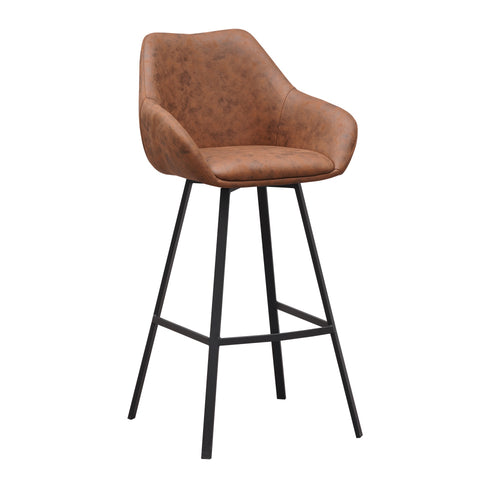 Barkruk Casper cognac