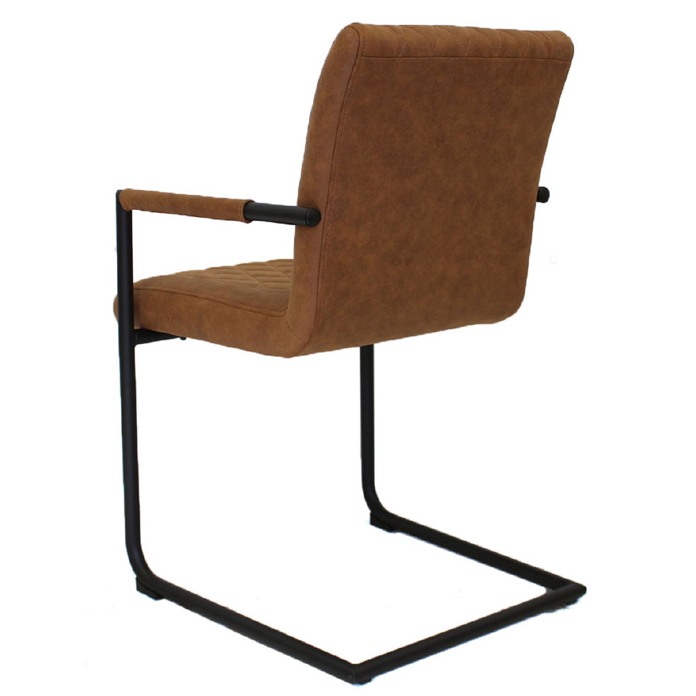 Stoel Damian cognac