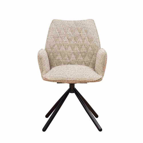 Stoel Donny beige chenille